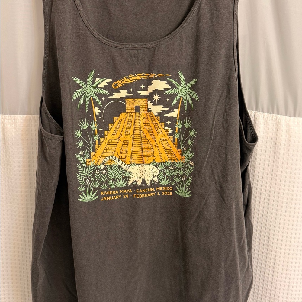 PHISH- Brand new Tank Top- Riviera Maya 2025 Size Men: XXL COMFORT COLORS